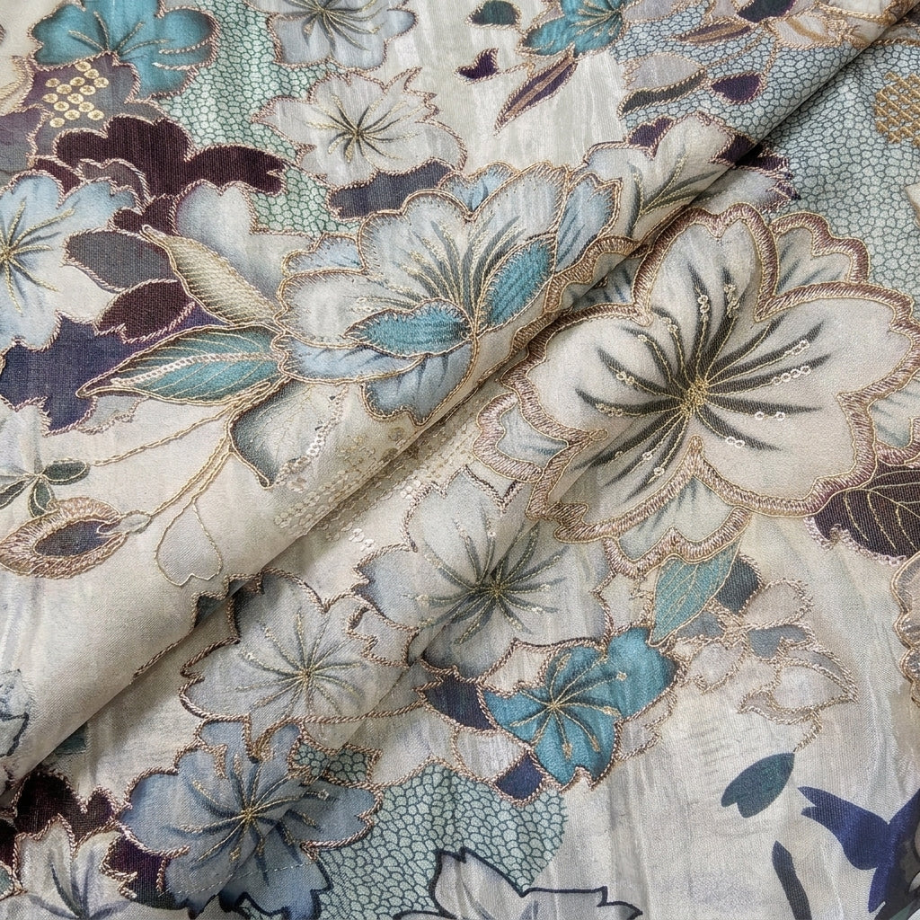 Embroidery Tissue Fabric