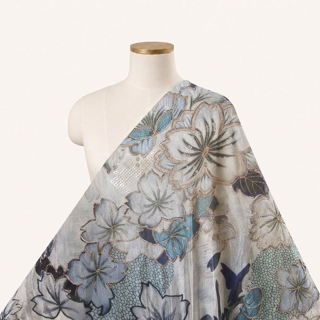 Embroidery Tissue Fabric