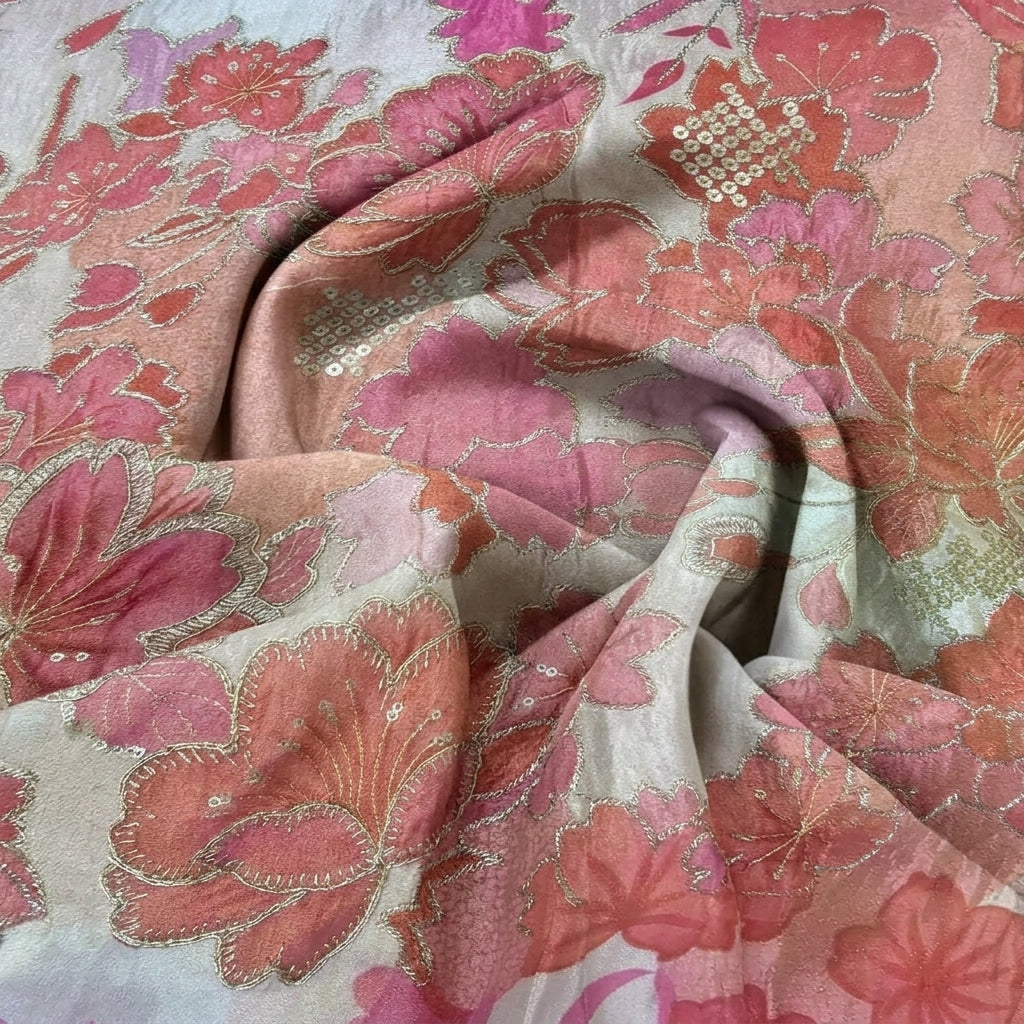 Embroidery Tissue Fabric