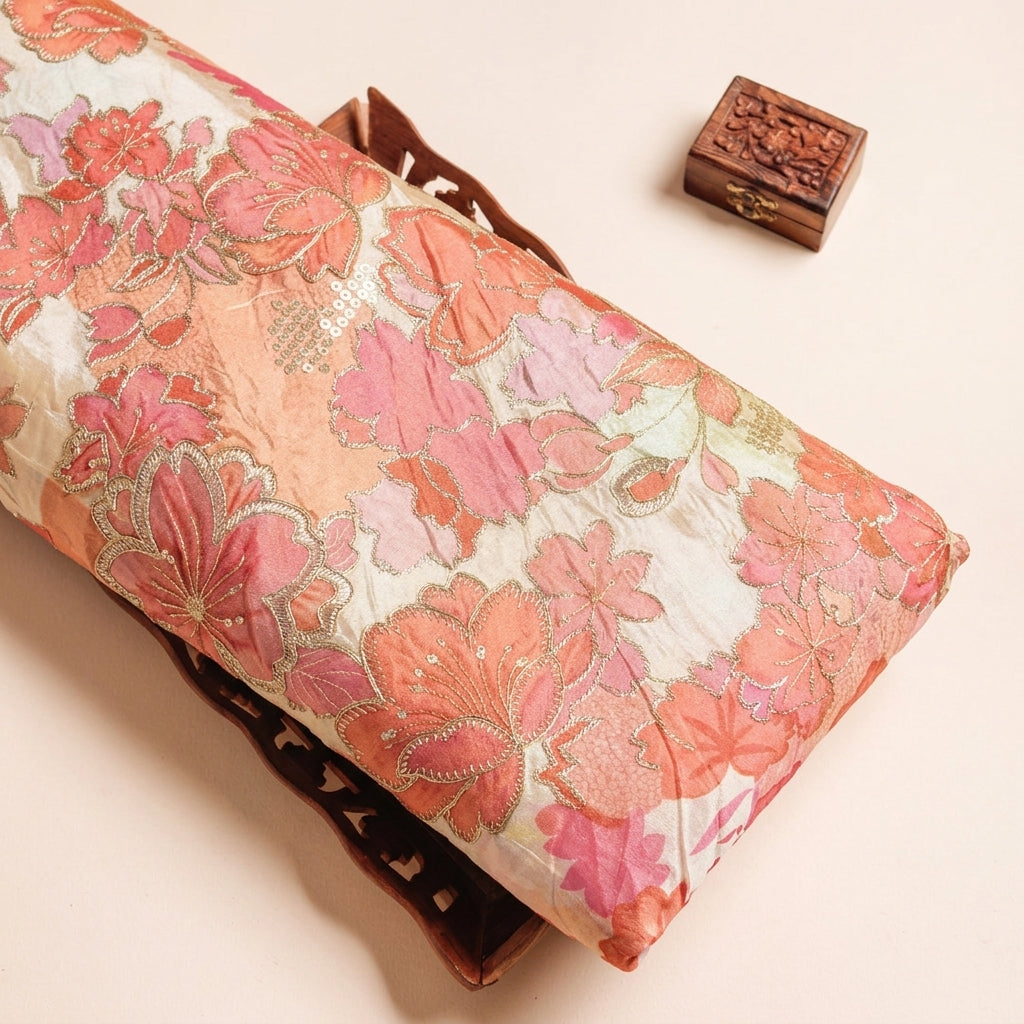 Embroidery Tissue Fabric