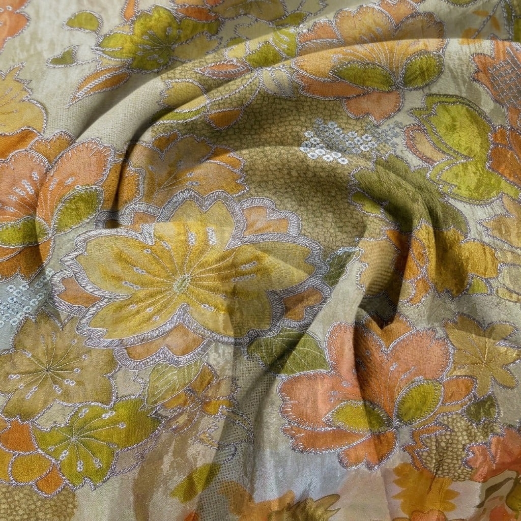Embroidery Tissue Fabric
