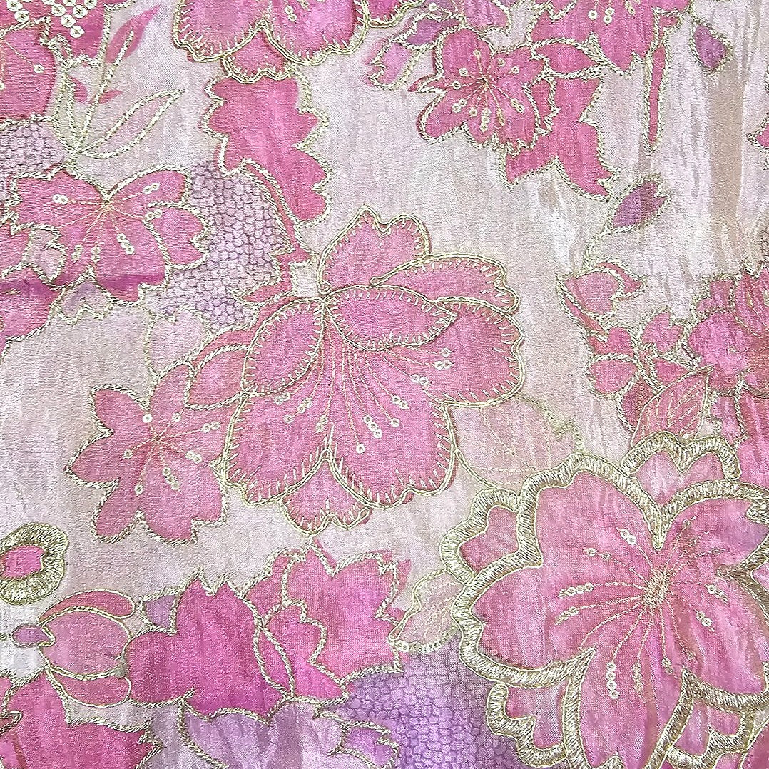 Embroidery Tissue Fabric