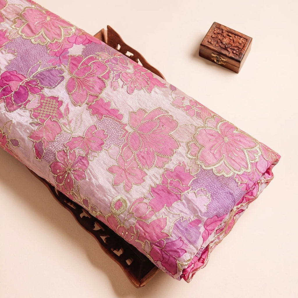 Embroidery Tissue Fabric