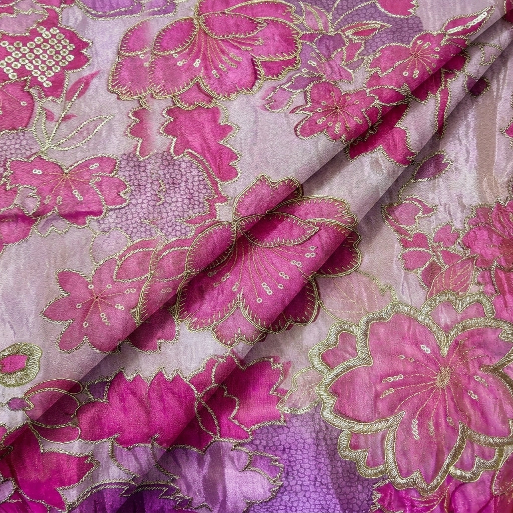 Embroidery Tissue Fabric