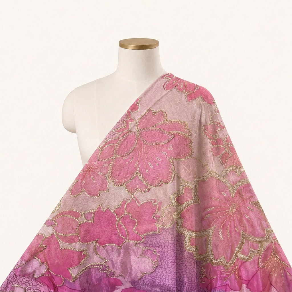 Embroidery Tissue Fabric