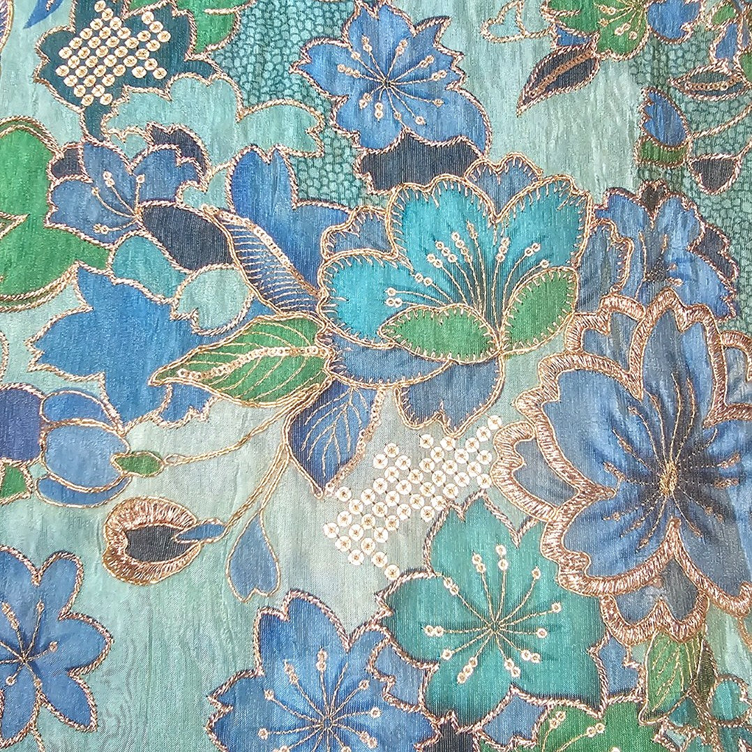 Embroidery Tissue Fabric