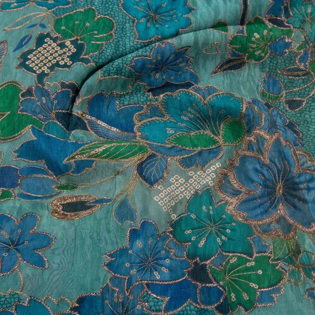 Embroidery Tissue Fabric