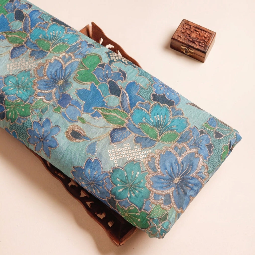 Embroidery Tissue Fabric