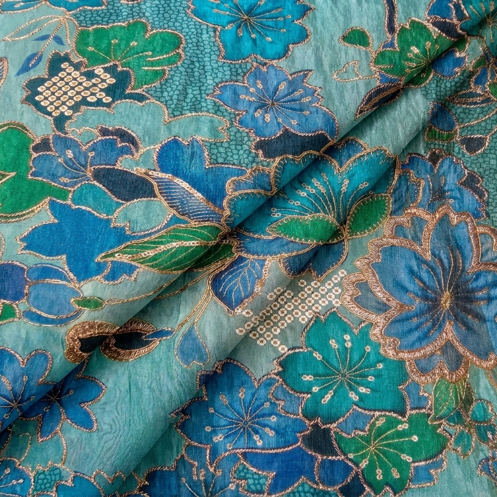 Embroidery Tissue Fabric