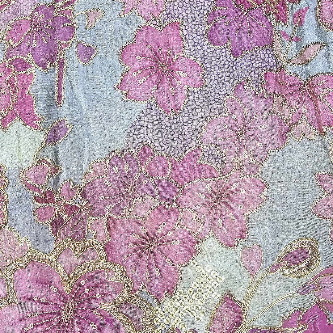 Embroidery Tissue Fabric