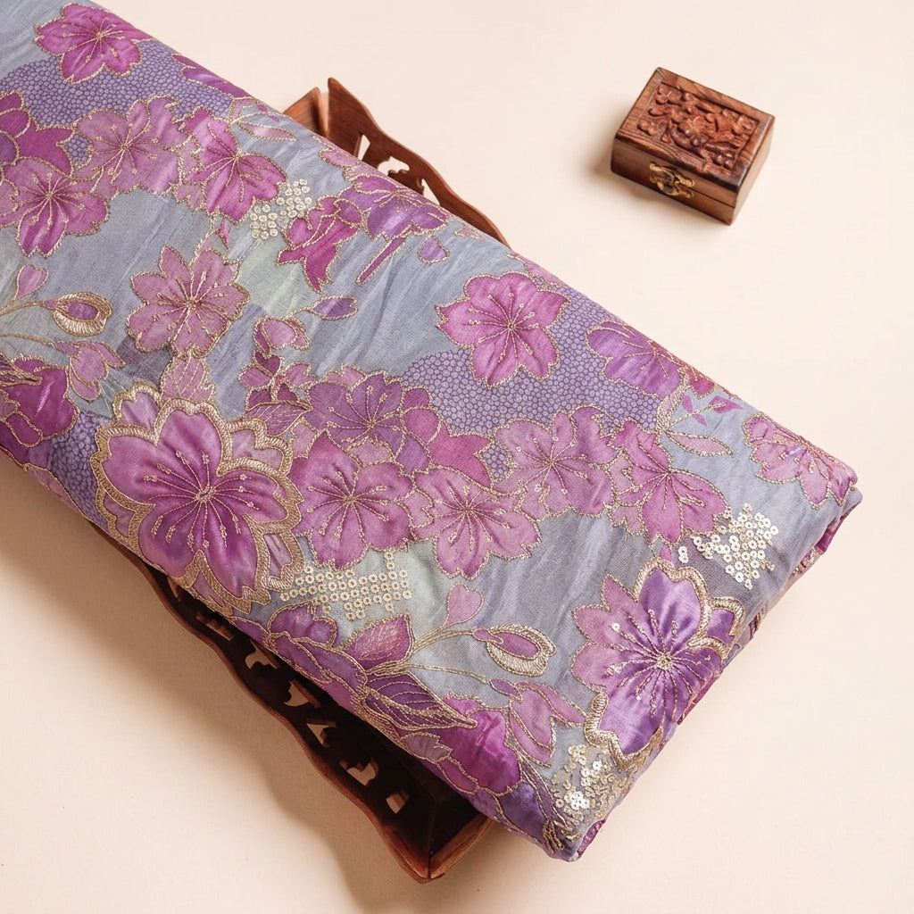 Embroidery Tissue Fabric