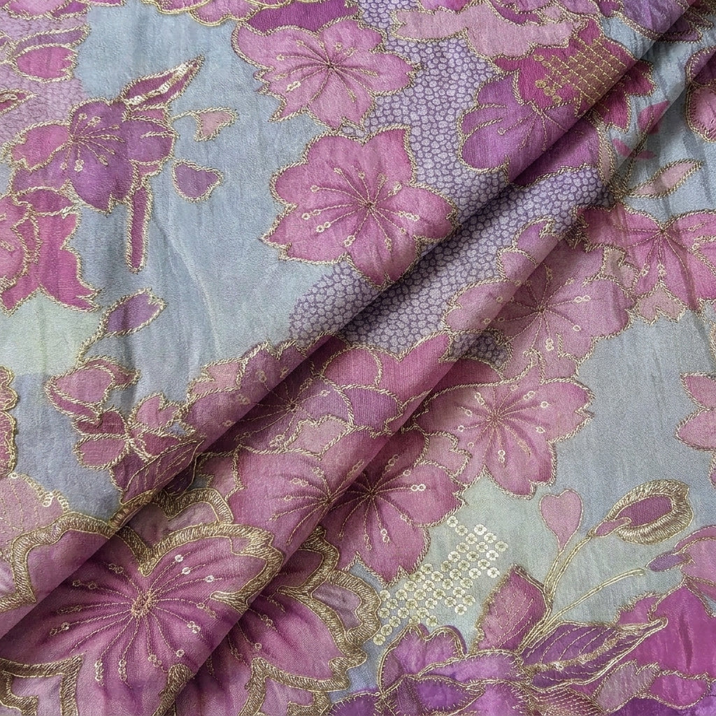 Embroidery Tissue Fabric
