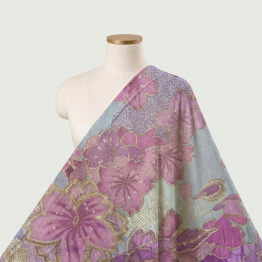 Embroidery Tissue Fabric