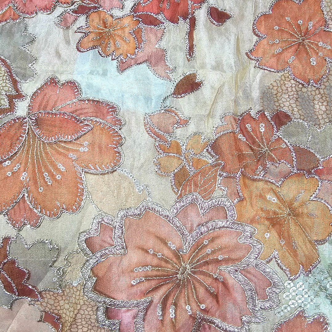 Embroidery Tissue Fabric