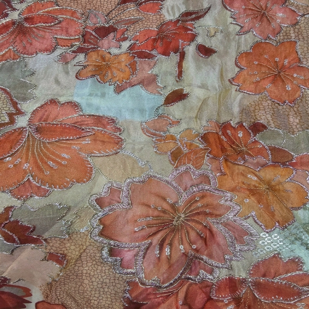 Embroidery Tissue Fabric