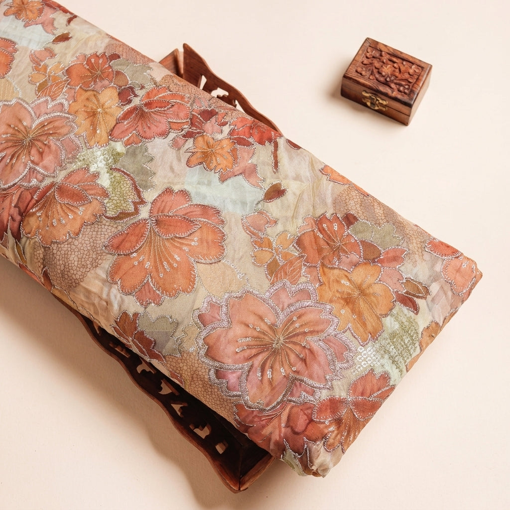 Embroidery Tissue Fabric