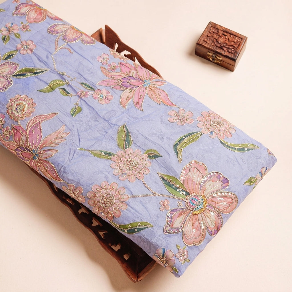 Embroidery Organza Fabric