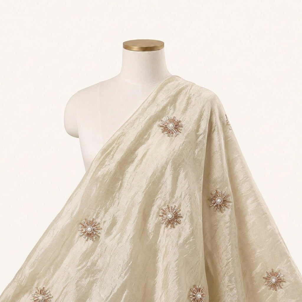 Butta Shimmer Tissue Fabric