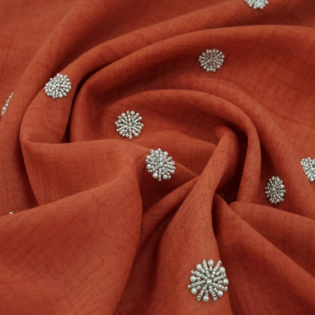 Butta Shimmer Tissue Fabric