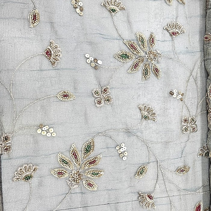 Embroidery Organza Fabric