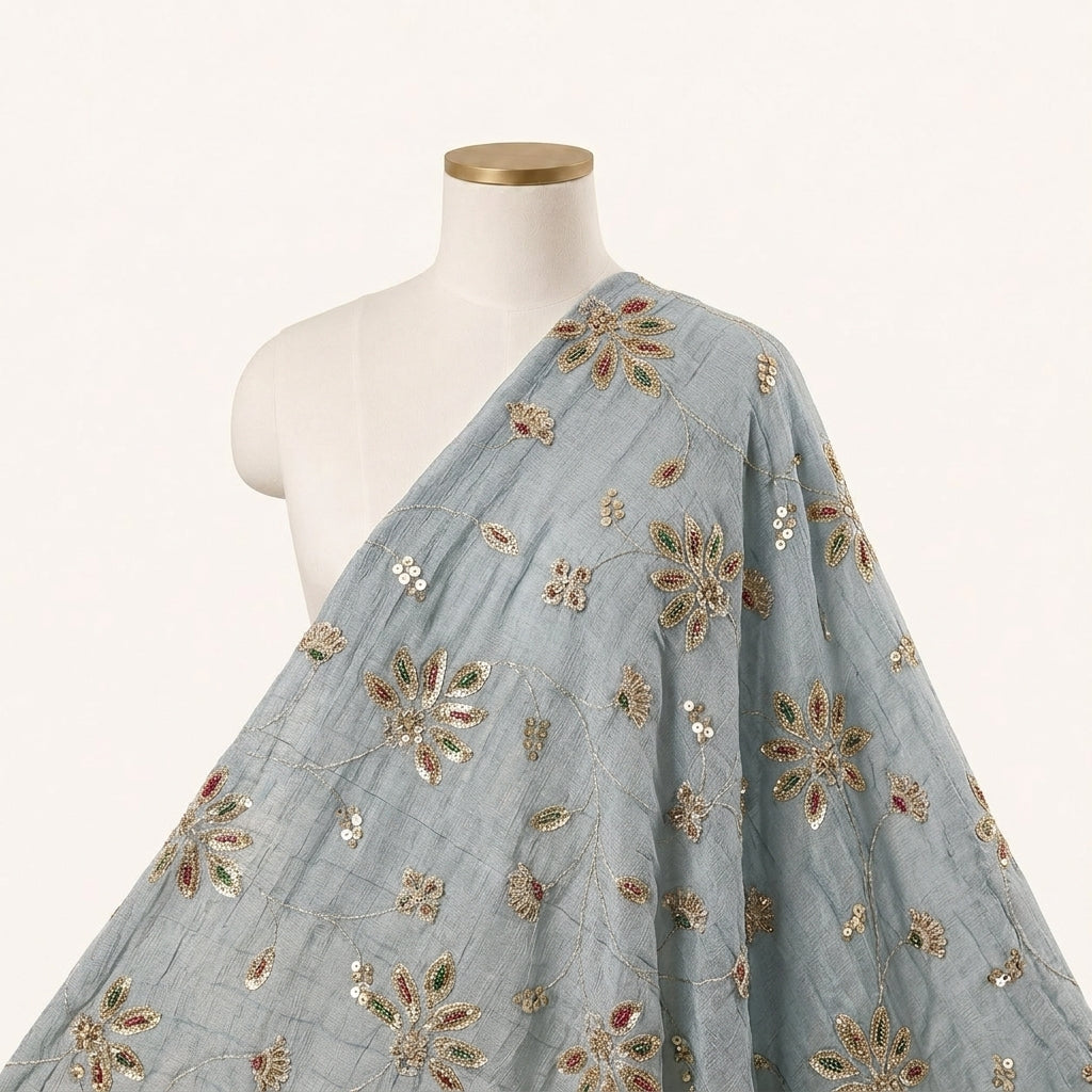 Embroidery Organza Fabric