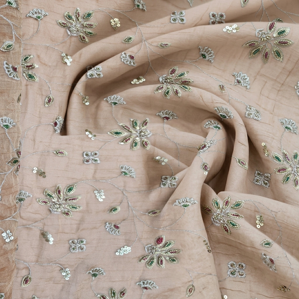 Embroidery Organza Fabric