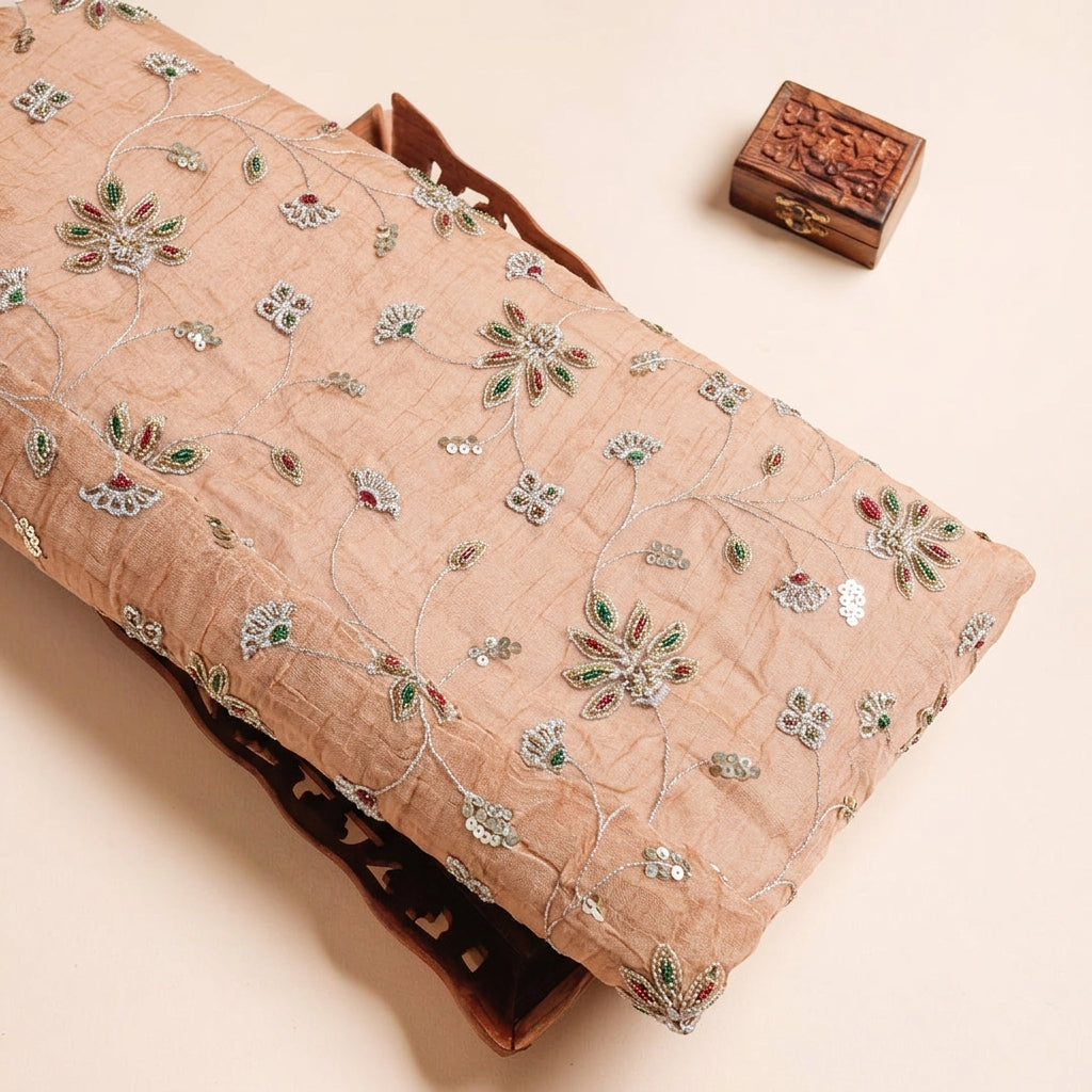 Embroidery Organza Fabric