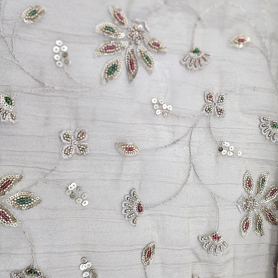 Embroidery Organza Fabric