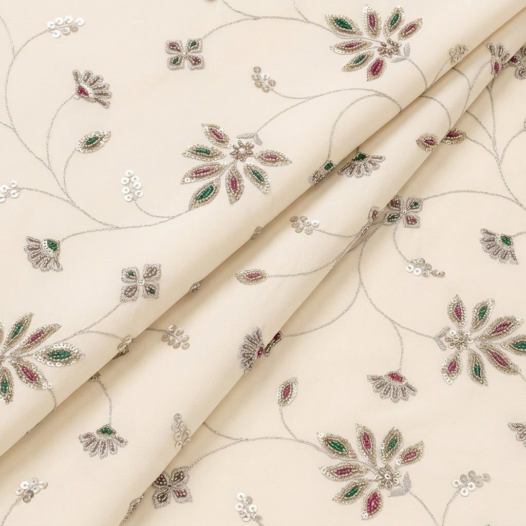 Embroidery Organza Fabric