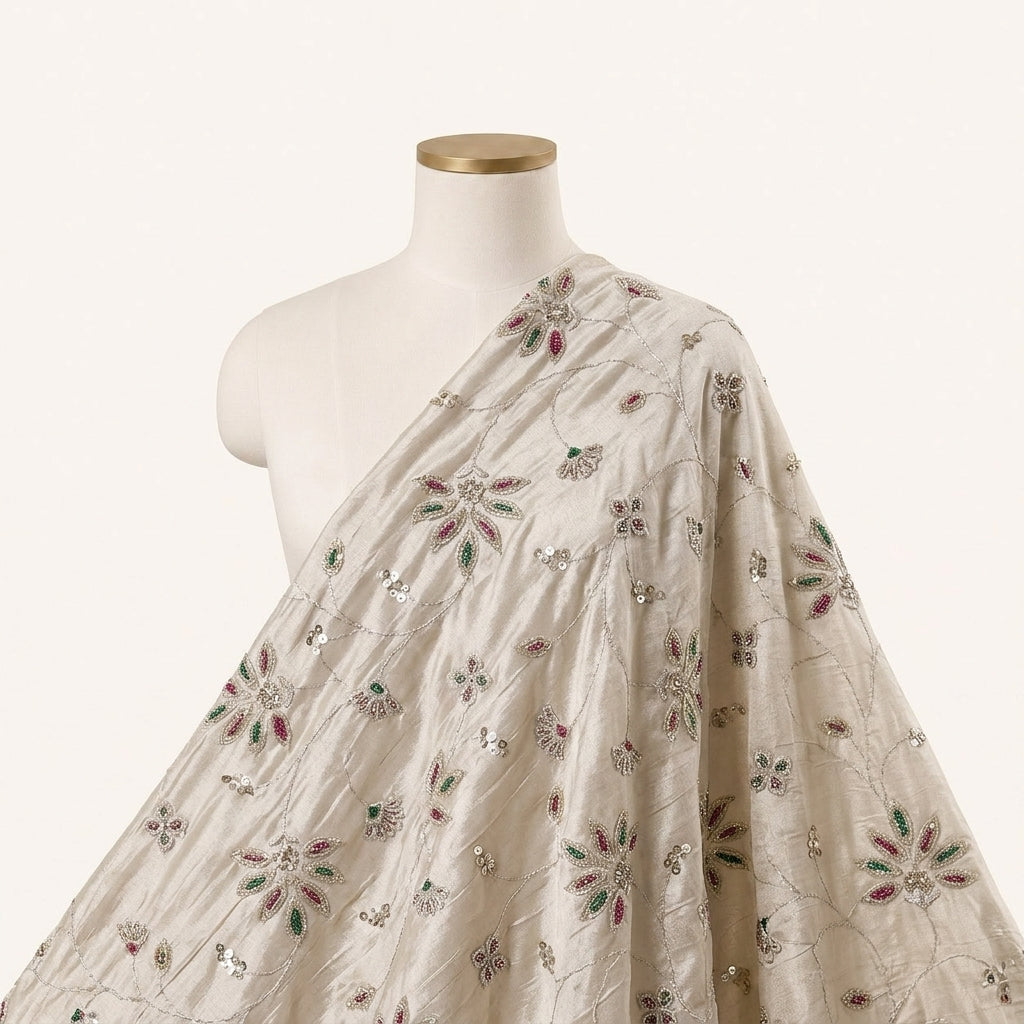 Embroidery Organza Fabric