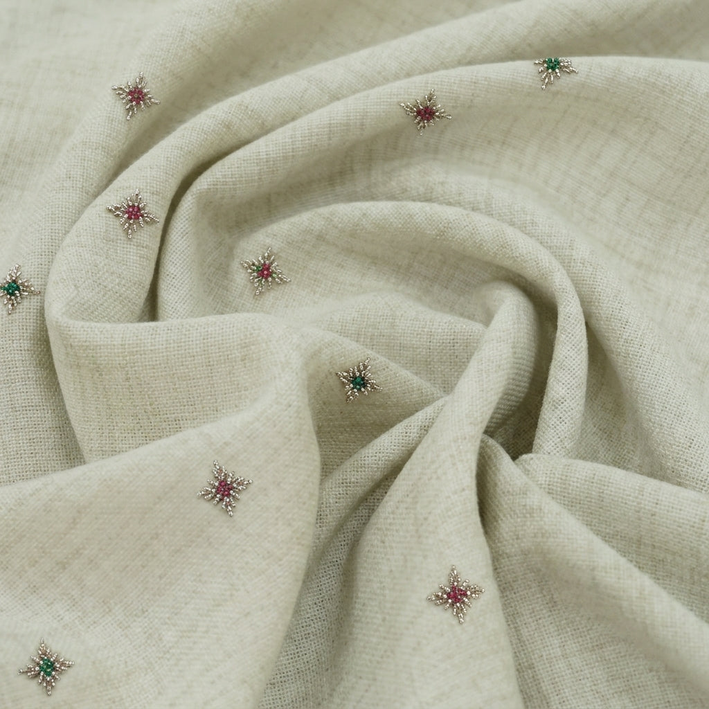 Embroidery Organza Fabric