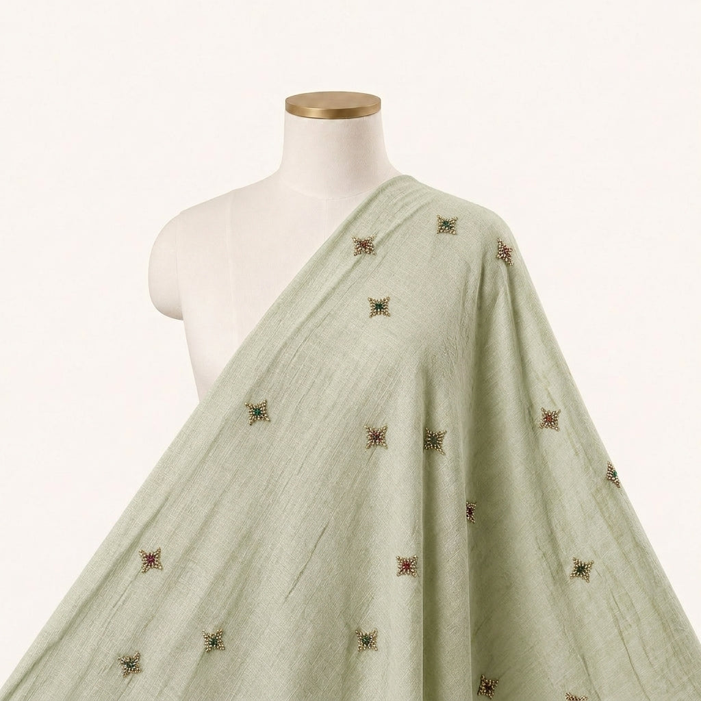 Embroidery Organza Fabric