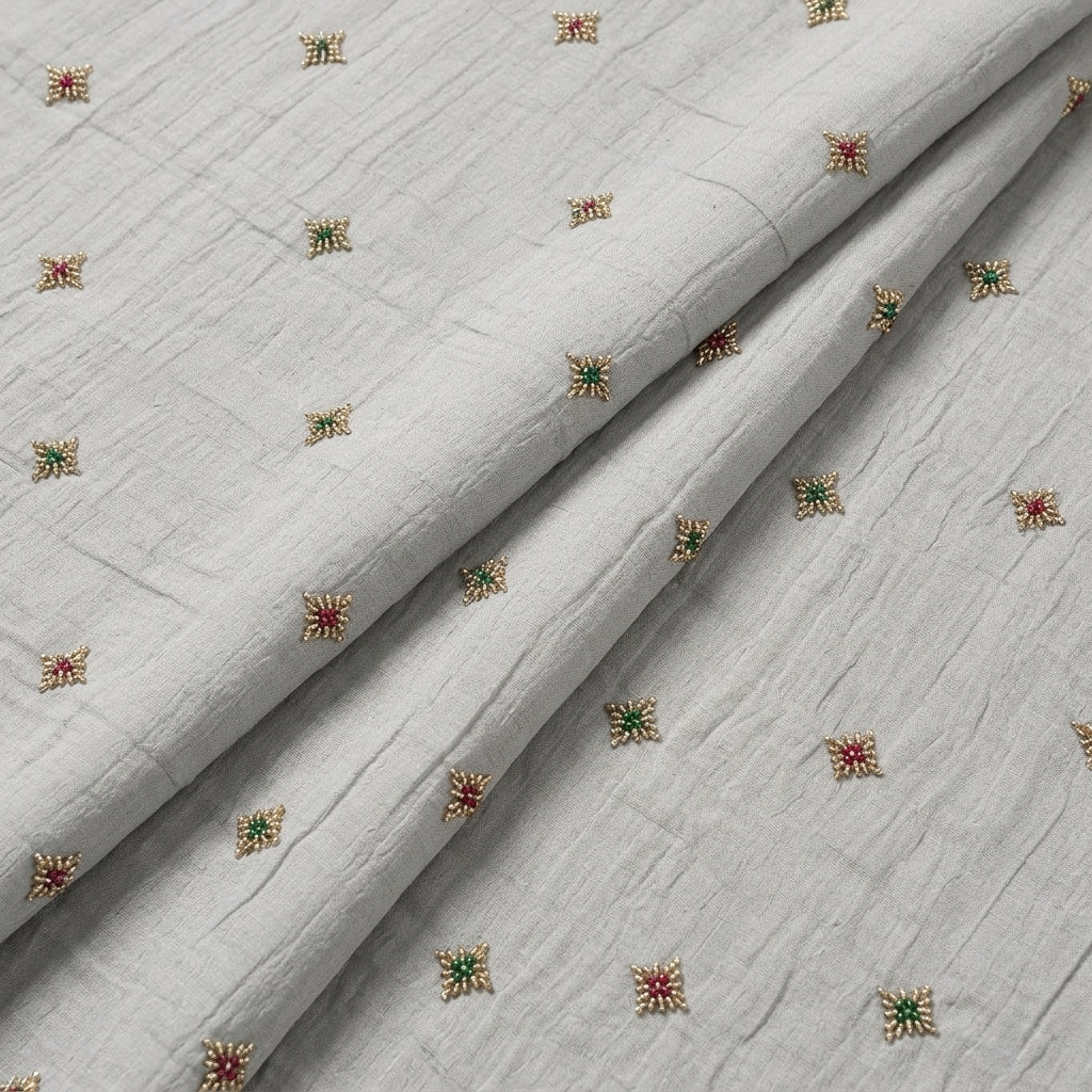 Embroidery Organza Fabric