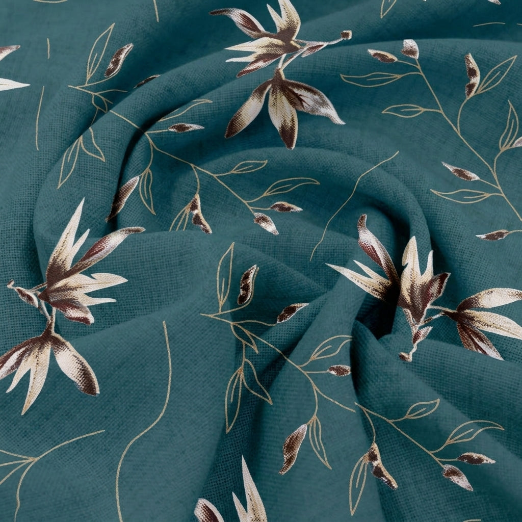 Floral Rayon Fabric