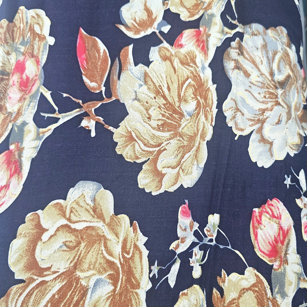 Floral Rayon Fabric