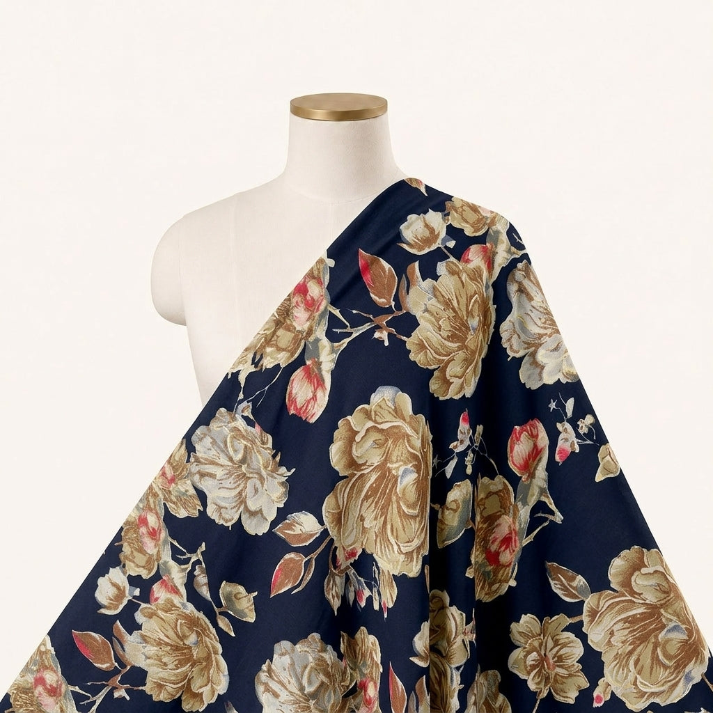 Floral Rayon Fabric