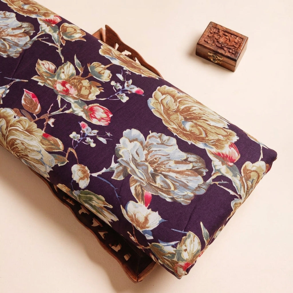 Floral Rayon Fabric