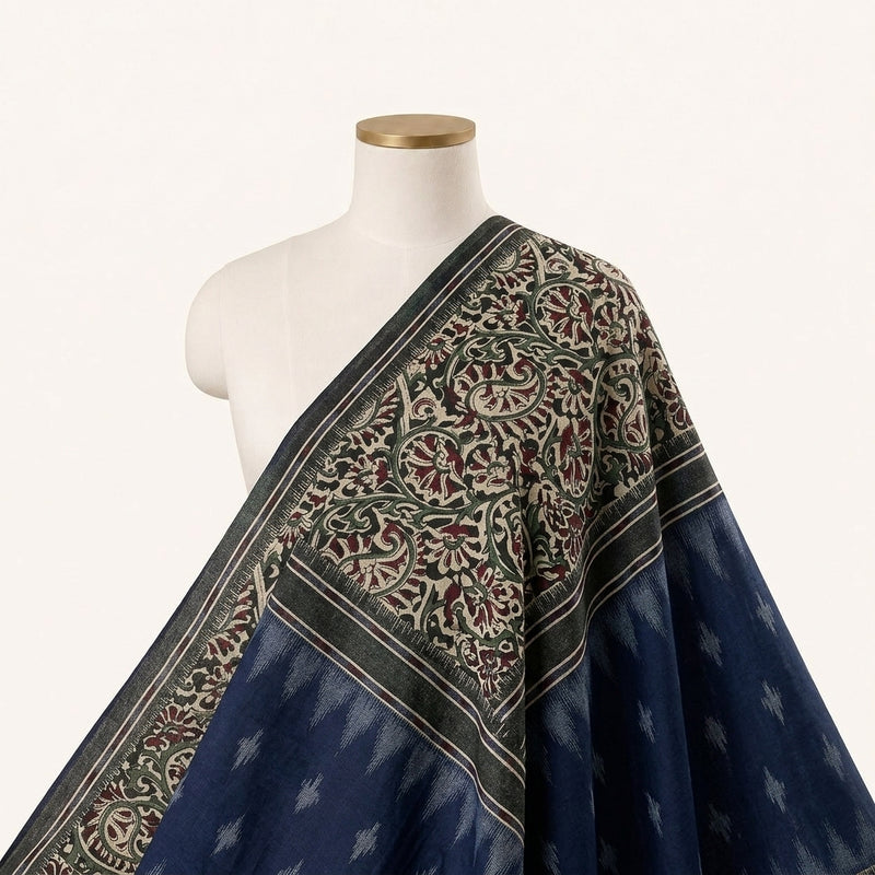 Paisley Cotton Fabric - EB13290 - Saree Drape