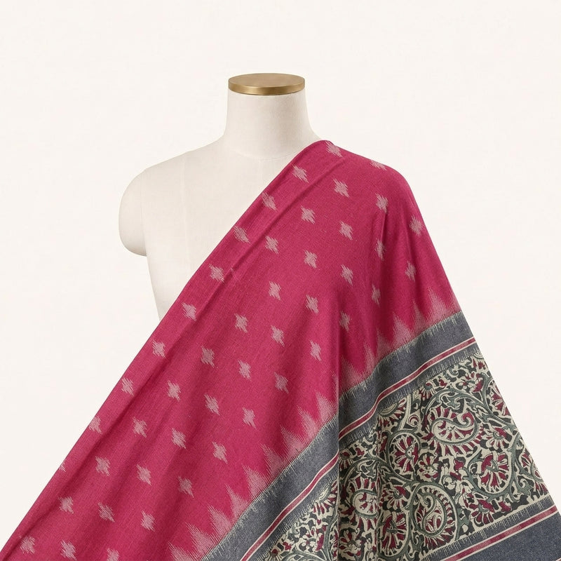 Paisley Cotton Fabric - EB13294 - Saree Drape