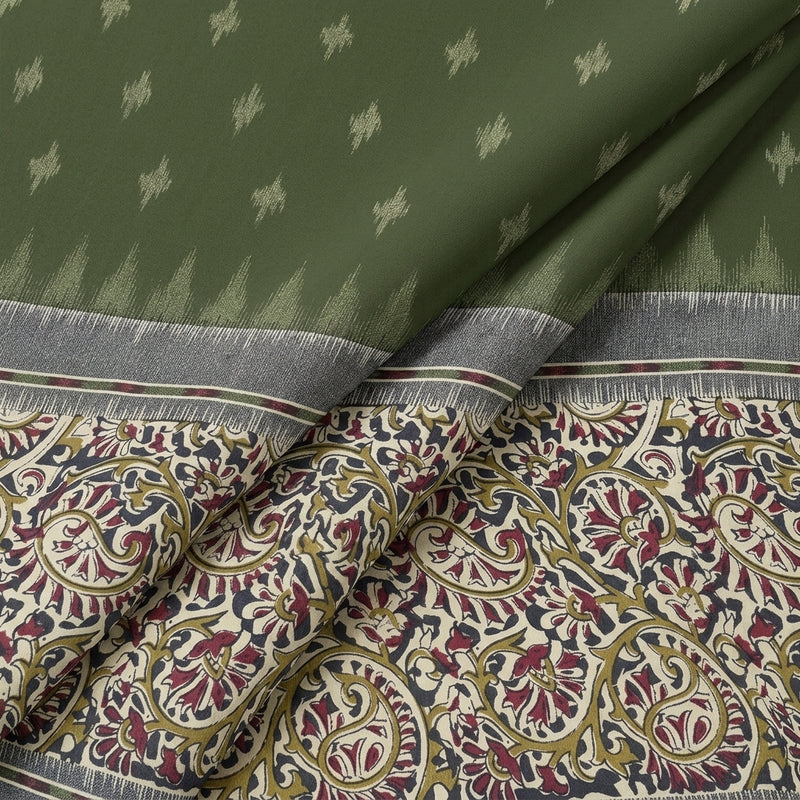 Paisley Cotton Fabric - EB13296 - Folds