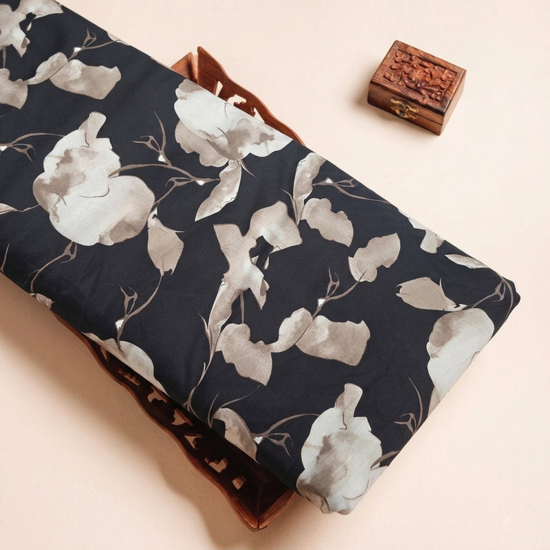 Floral Crepe Fabric - EB13324 - Tray