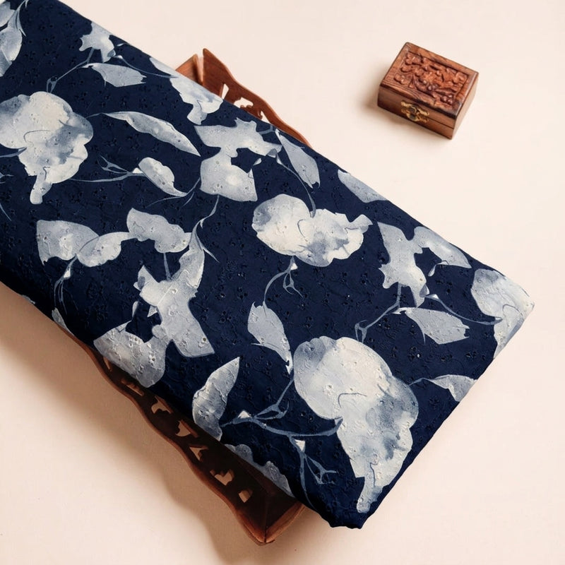 Floral Crepe Fabric - EB13335 - Tray