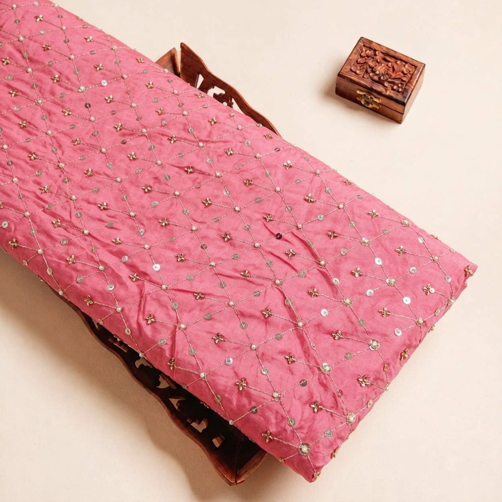 Embroidery Crepe Fabric - EB13359 - tray_3