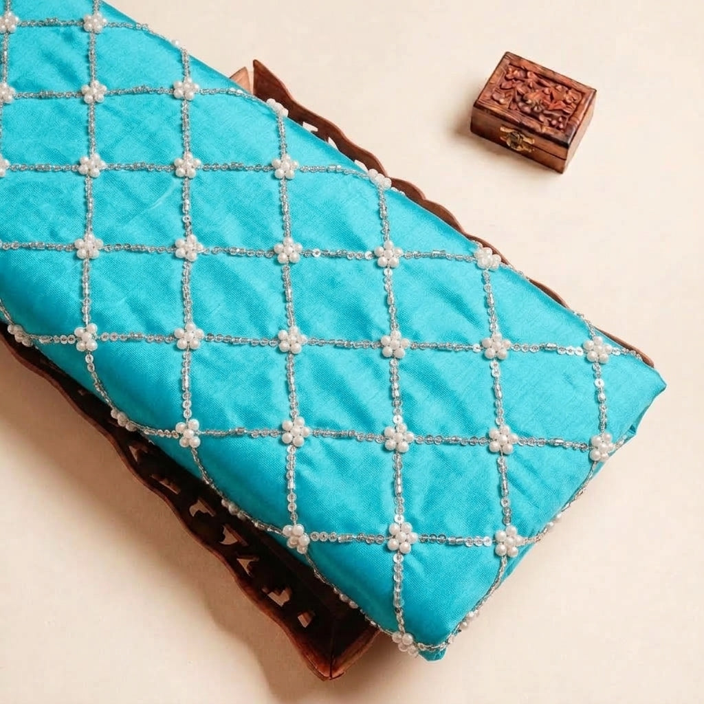 Embroidery Crepe Fabric