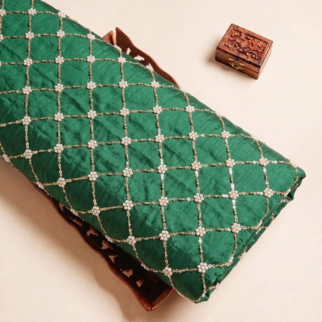 Embroidery Crepe Fabric - EB13364 - tray_3