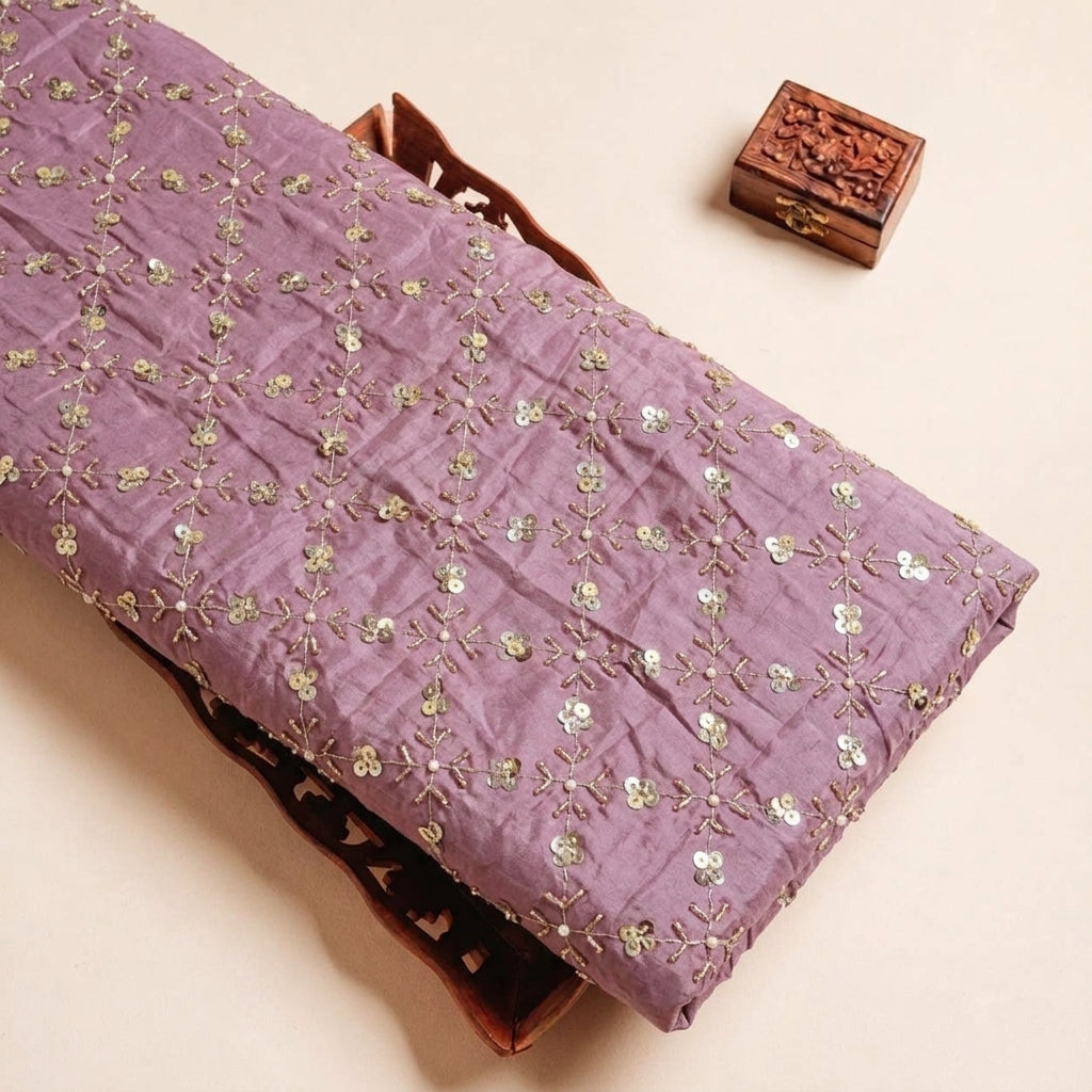 Embroidery Crepe Fabric - EB13368 - tray_3