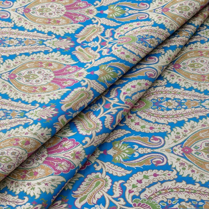 Paisley Banaras Fabric - EB13430 - Folds
