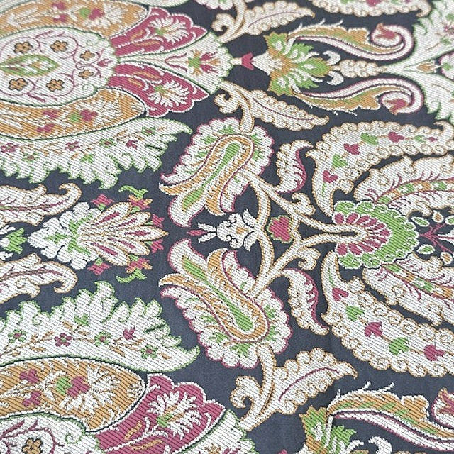 Paisley Banaras Fabric - EB13431 - Flat Fabric