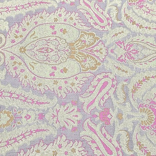 Paisley Banaras Fabric - EB13433 - Flat Fabric