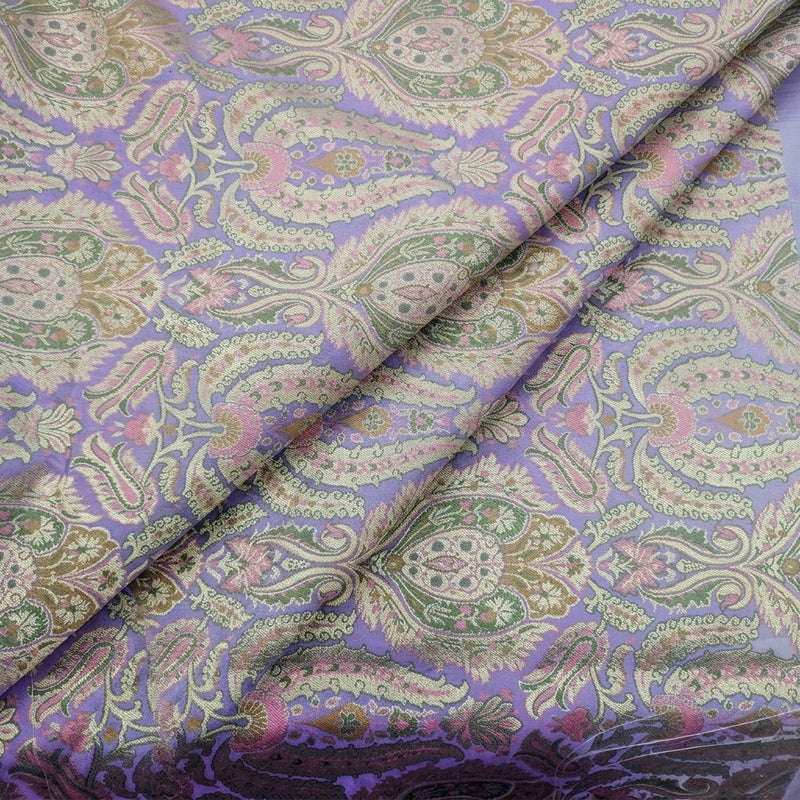 Paisley Banaras Fabric - EB13434 - Folds